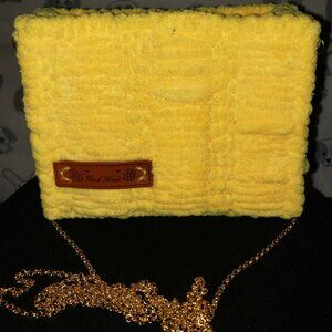 Handmade Plastic Canvas Mini Tote